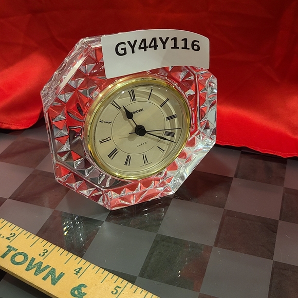 Crystal Clock For Sale - Picture 9 of 9